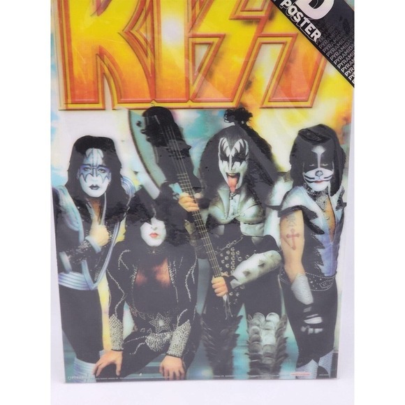 Kiss 3D 2010 Poster By Pyramid 11x17 Kiss Licensed Promotional Live Nation Merch - Picture 2 of 9